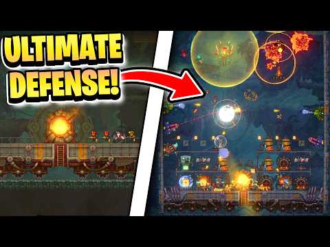 I Built An UNSTOPPABLE Base With NEW TURRETS in Drill Core!