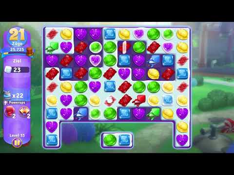 Wonka's World of Candy Level 33 no booster [Gameplay Walkthrough] [Zynga]