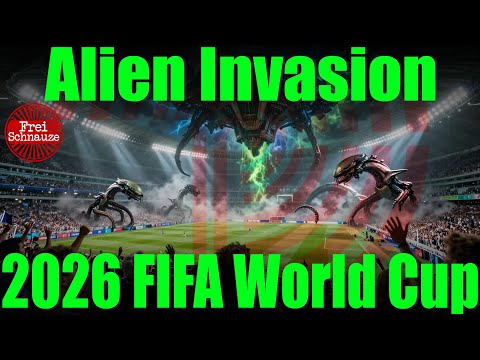👽 Alien Invasion bei der FIFA Fussball Weltmeisterschaft 2026™ 🛸 Fake Alien Invasion oder Schmarrn?