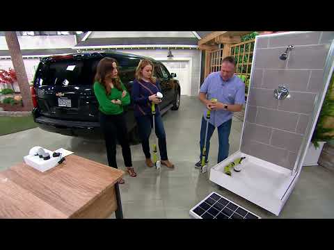 Sun Joe Cordless Indoor/Outdoor Power Scrubbing Brush on QVC