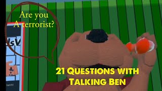 21 questions with Talking ben VR| Rec room