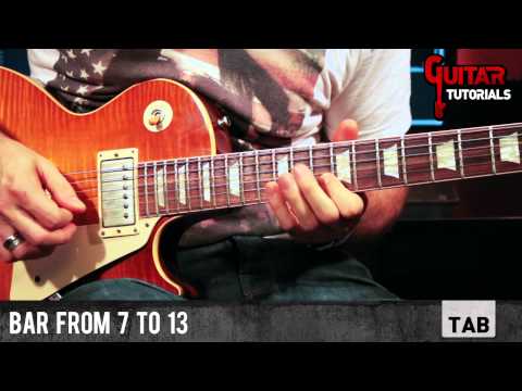 Walking by Myself (Gary Moore) - Solo - Guitar Tutorial with Matt Bidoglia
