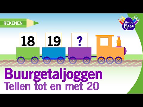 Meester Bjorn • buurgetaljoggen • tellen tot en met 20 • #01
