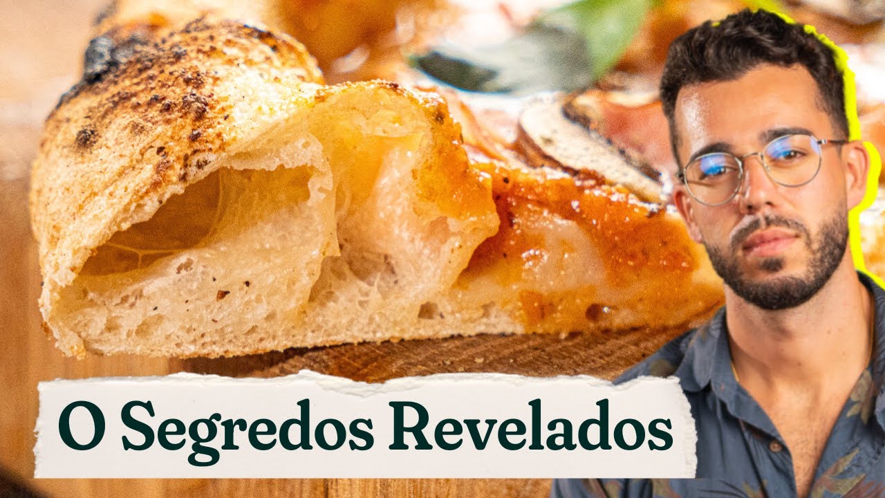 Massa de Pizza Biga! 48h de Fermentação.