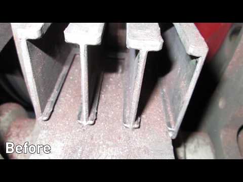 Power slip ring cleaning