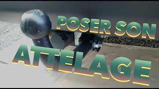 [TUTORIAL] Installing a tow hitch solo in 1 hour 🔧👌 Peugeot Expert
