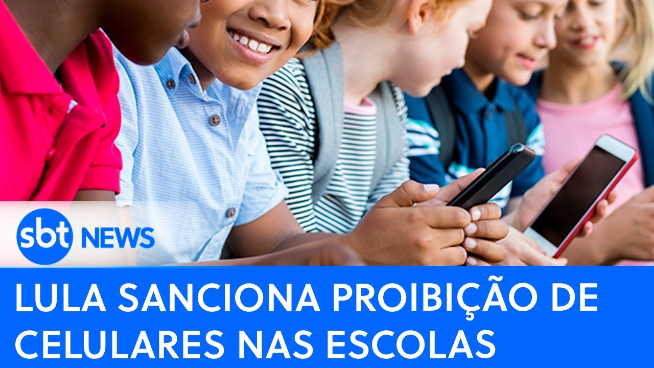 Lula sanciona proibição de celulares nas escolas | SBT News
