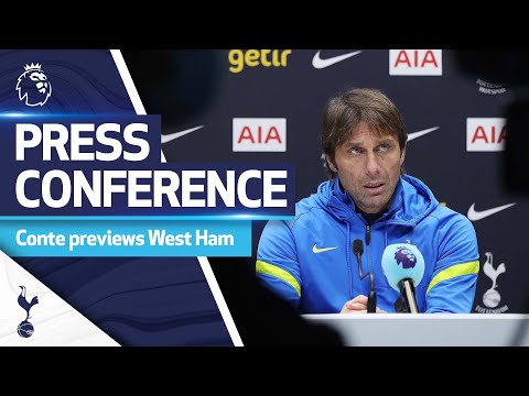"Eric Dier can become one of the best central defenders in the world" | Conte previews West Ham