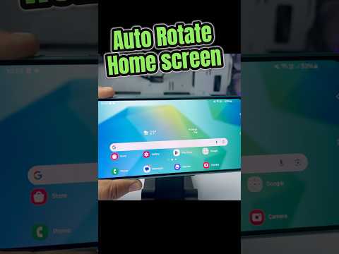 Enable/Disable auto Rotate screen on samsung Galaxy #samsung #autorotate #enable #disable