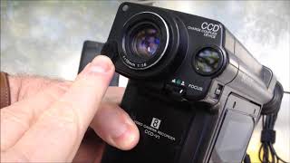 This 80s Sony Handycam STILL Records?! Sony CCD-V1 Video8 Camcorder Review & Test