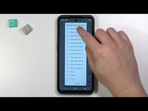 How to Change Notifications Sound on NOKIA XR20 – Adjust Sound Settings