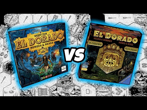 THE QUEST FOR EL DORADO: HEROES & HEXES | Review and Comparison