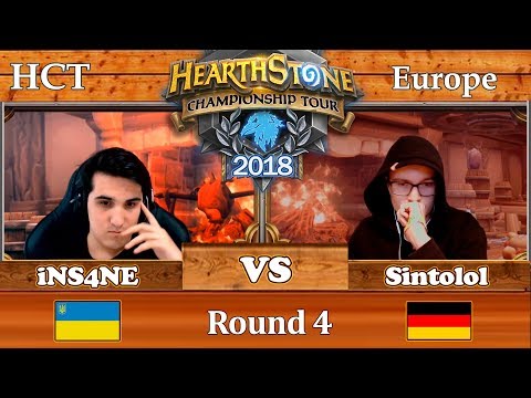 Hearthstone Europe Fall Playoffs: iNS4NE vs Sintolol 09/01/2018