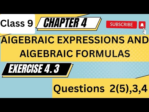 Chapter 4 math Exercise 4.3 Question 2(5),3,4|Class 9 math chapter 4 Formula|math solutions by Ruba
