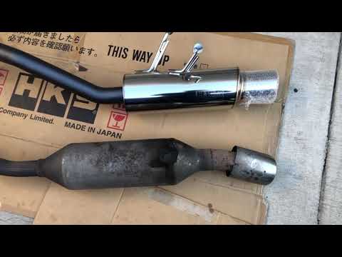 HKS Exhaust Install on 2008 Scion xB