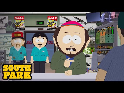 Dads Playing Airsoft - SOUTH PARK