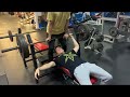 I pinched a nerve while benching...Sadly