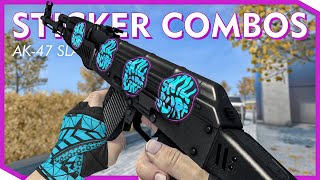 AK-47 Slate Sticker Crafts | CSGO (2023)