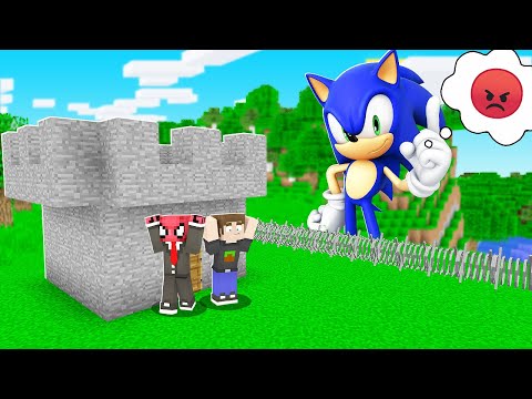 SONİC VS %100 GÜVENLİ KALE! 🏰 - Minecraft