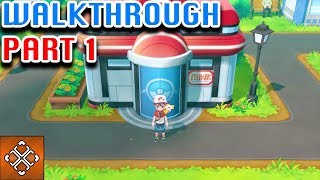 Pokemon Let's Go Pikachu! Walkthrough Part 1 (Pallet Town and Viridian City)