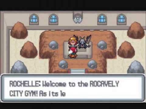 Let's Play Pokemon Light Platinum Part 72: Leader Rochelle