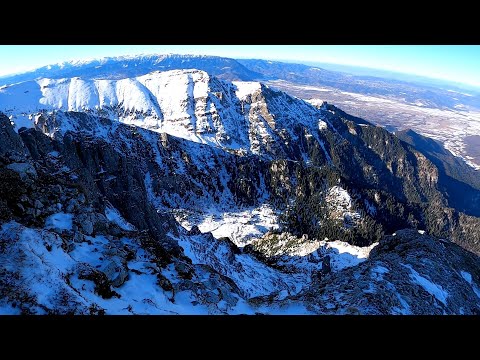 Bucegi iarna: Vârful Omu - Creasta Bucșoiului