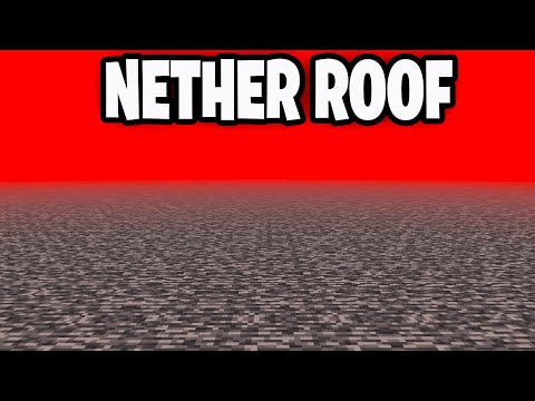 How To Get On Nether Roof In Minecraft Bedrock! - Tutorial