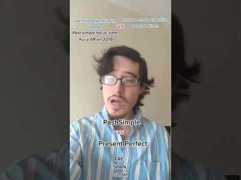 Simple Past vs Present Perfect ⏳#idiomas #language #tips #viral #ingles