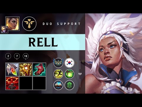 Rell Support vs Lulu - KR Challenger Patch 25.22