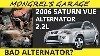 2006 Saturn Vue - How to Test and Replace Alternator