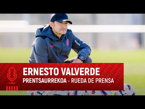 Imagen de portada del video 🎙️ Ernesto Valverde | pre Athletic Club-Villarreal CF I 31. J LaLiga 2023-24