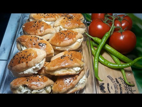 🧀 Mayasiz peynirli pogaca - cheese sandwich recipe | Mutlu Turk Mutfagi - Happy Turkish Kitchen