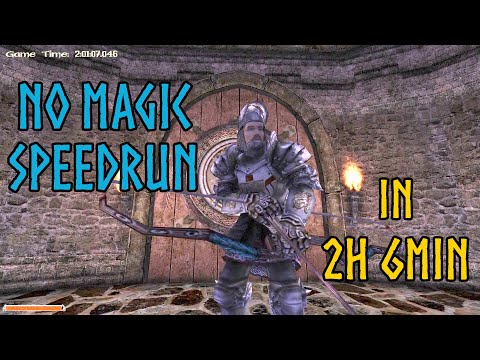 Gothic 2 NotR No Magic Speedrun in 2h 6min (100% Glitchless) [Bow Only]