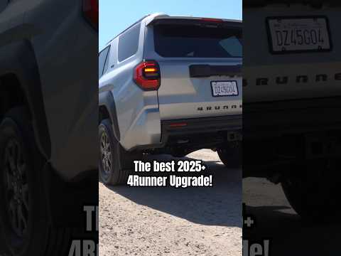 This 2025 4Runner is running a #MagnaFlow Overland Series Exhaust System (Part #19657)