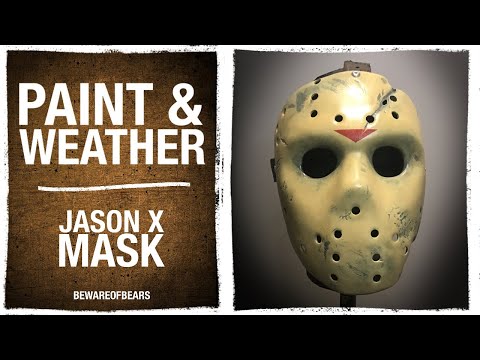 Jason X Mask: Painting & Weathering