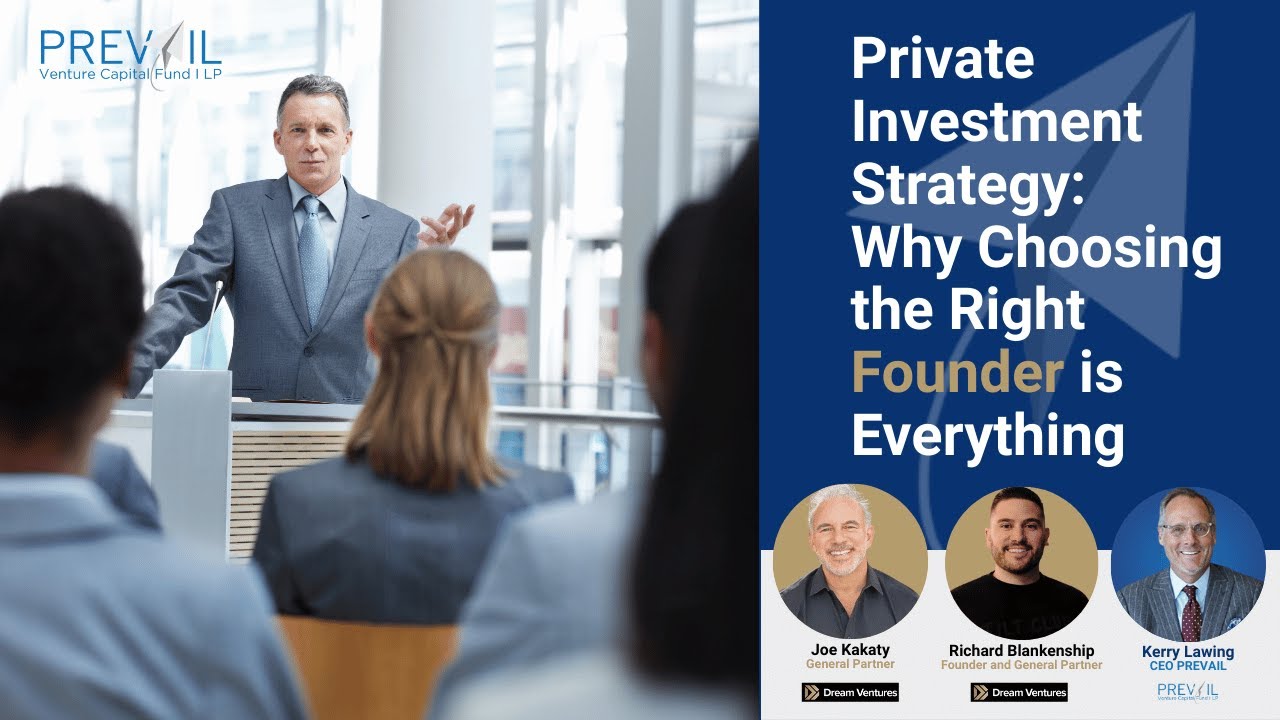 Private Investment Strategy: Why Choosing the Right Founder is Everything | Kansas City Insights