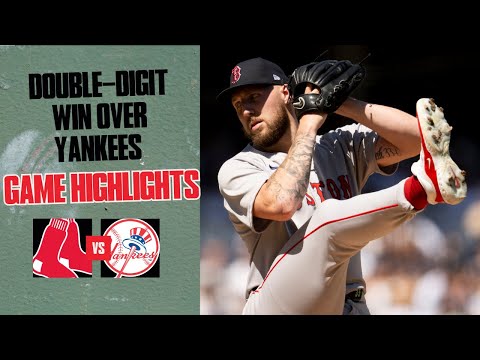 FULL HIGHLIGHT: Red Sox Beat Yankees for 8th Straight Time (8/23/25) | MLB Highlights