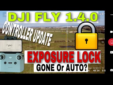 DJI FLY UPDATE 1.4.0 | NEW CONTROLLER UPDATE and EXPOSURE LOCK