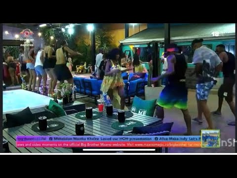 THURSDAY NIGHT POOL PARTY | BIG BROTHER MZANSI 2026 LIVE | #Bbmzansis6