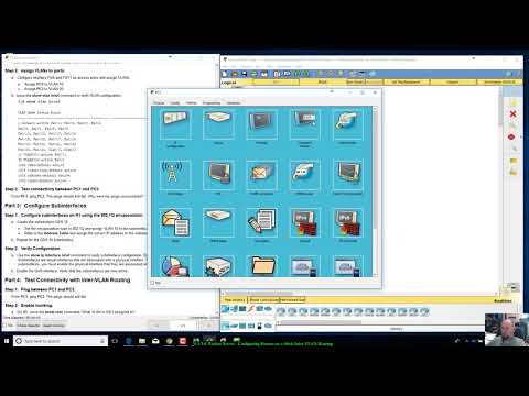 6.3.3.6 Packet Tracer - Configuring Router-on-a-Stick Inter-VLAN Routing