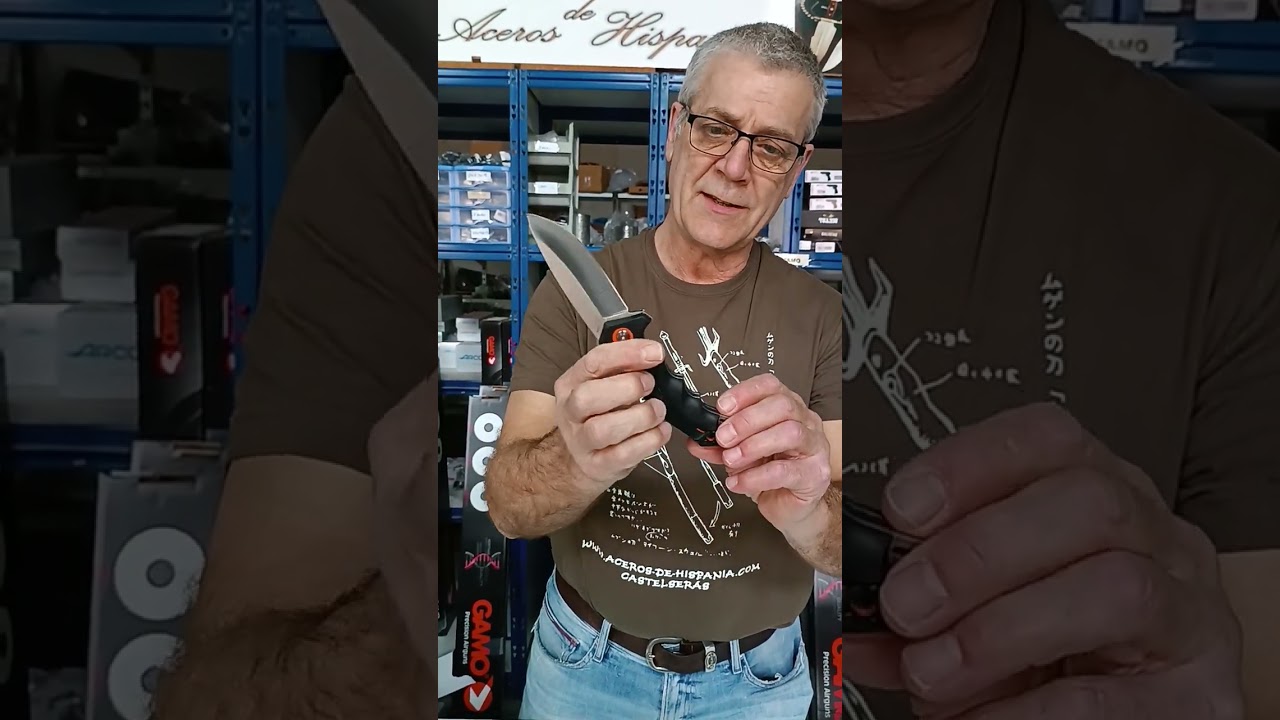 Navaja Böker Magnum Chainsaw Attendant Satinada