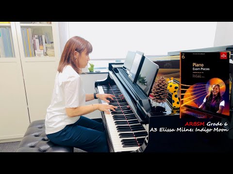 ABRSM Piano Grade 6 C2 Eilssa Milne: Indigo Moon, from Pepperbox Jazz, Book 2