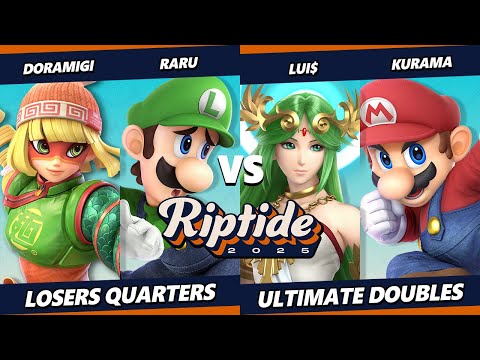 Riptide 2025 TOP 8 - Raru & Doramigi Vs. Lui$ & Kurama - Smash Ultimate - SSBU