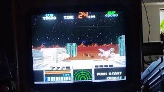 Taito Space Gun 1990 Arcade: Actual Hardware Gameplay 