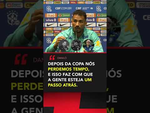 DANILO FOI SINCERO EM ENTREVISTA NA SELEÇÃO BRASILEIRA #Shorts