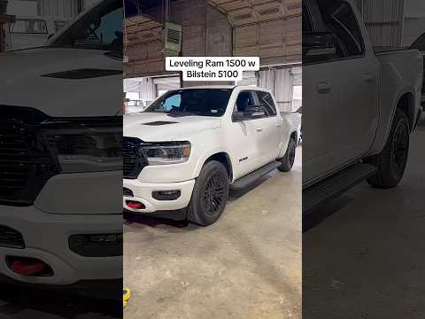 Leveling Ram 1500 with Bilstein 5100 adjustable shocks! #mechanic #b_rockingtrucks #dodge