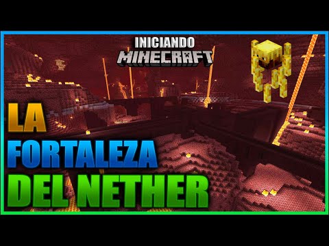 THE NETHER FORTRESS AND HOW TO FIND IT EASY IN THE NETHER |  STARTING MINECRAFT Ep 26