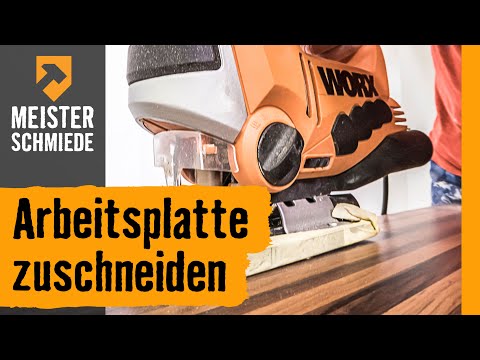 HORNBACH Meisterschmiede - Arbeitsplatte zuschneiden