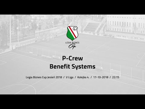 Skrót spotkania P-Crew - Benefit Systems ( Legia Biznes Cup Jesień 2018 )
