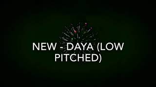 New - daya (low pitched)